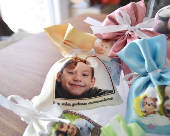Porta confetti per la prima comunione