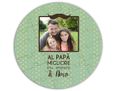 Puzzle legno rotondo Papà ti amo