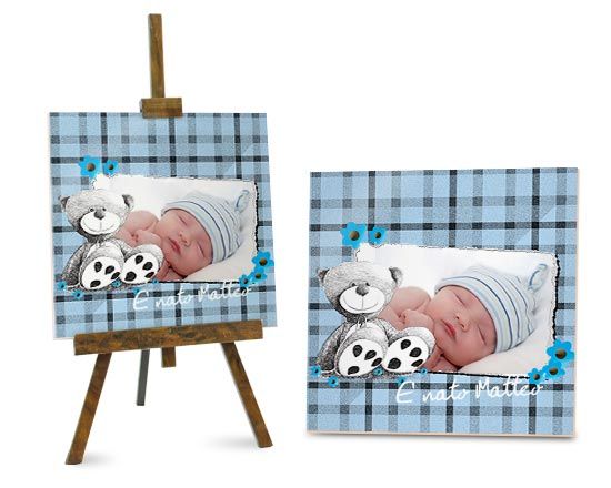 Mattonella classica Orsetto celeste