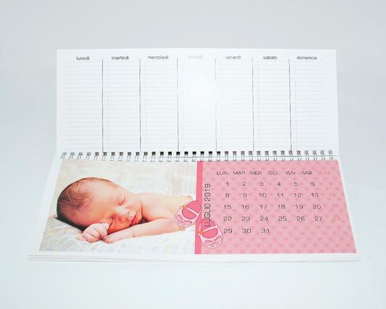 Calendario da scrivania Scarpine