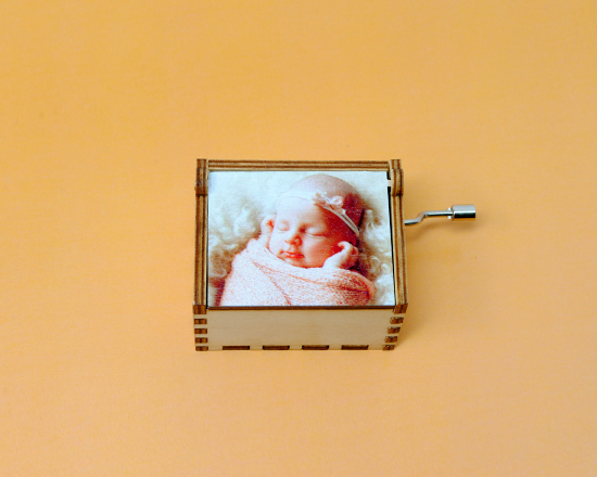 carillon in legno personalizzato con foto