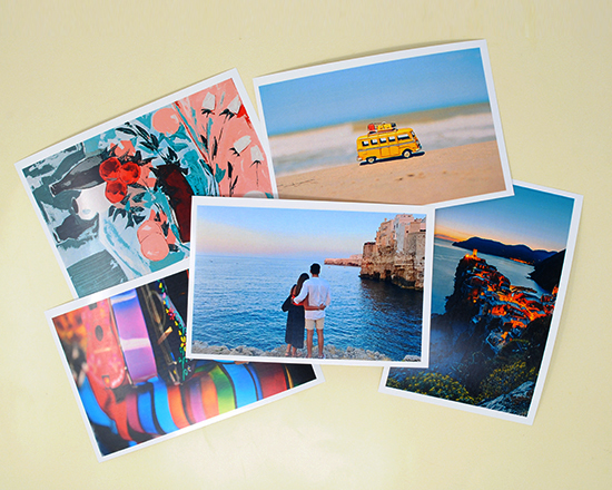 Cartoline personalizzate con le tue foto più belle