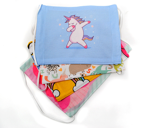 mascherina per bambini personalizzata