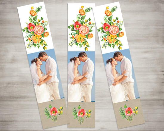 crea il tuo segnalibro personalizzato con le tue foto speciali