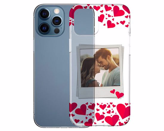 Cover in silicone trasparente, stampata ad UV. Stampa resistente e duratura