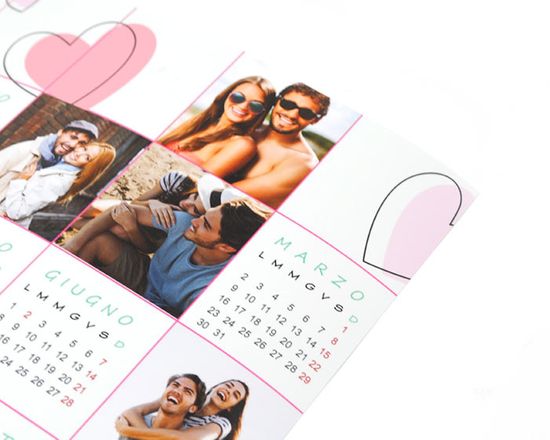 carta fotografica per la stampa del  Calendario poster