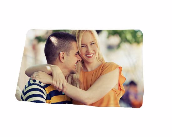 coperta con foto singolo strato