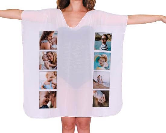 inserisci le tue foto nella grafica del  Copricostume personalizzato