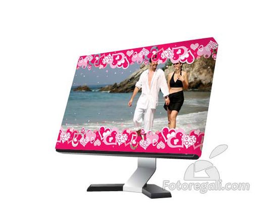 regala al tuo amore un coprimonitor personalizzato