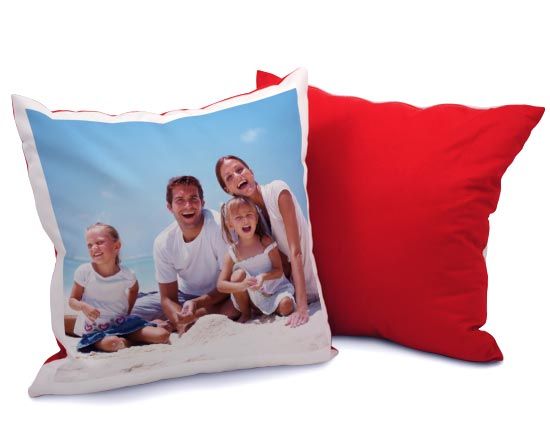 Cuscino con Foto da Personalizzare 40x40 cm Retro Rosso Cuscino con Foto da Personalizzare 40x40 cm Retro Rosso