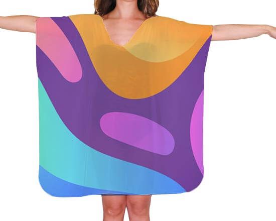 scegli la grafica vintage per il  Copricostume personalizzato