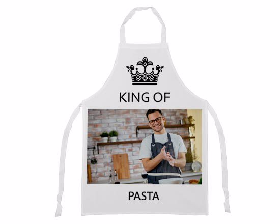 Grembiule stampa piena con grafica divertente