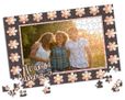 Foto puzzle con grafica floreale