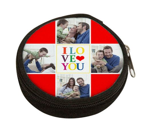 Portamonete stampato con foto