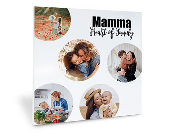 Stampa su forex grafica “Mamma” personalizzabile