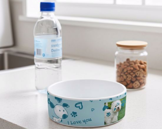 ciotola per cani da stampare con foto