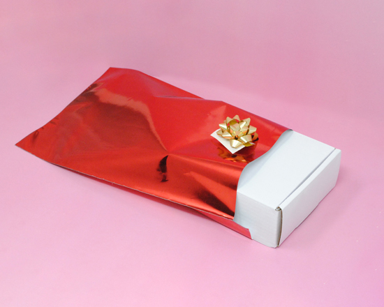 Confezione regalo del cristallo rettangolare piccolo con foto