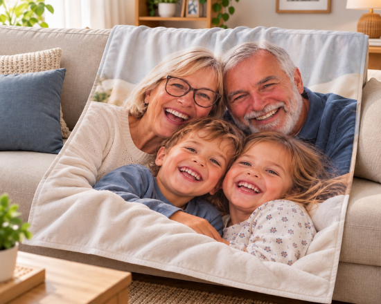 coperta baby personalizzata con foto
