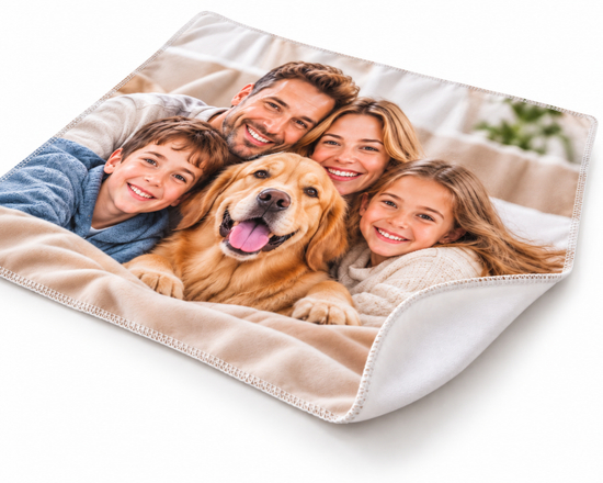 coperta personalizzata singolo strato