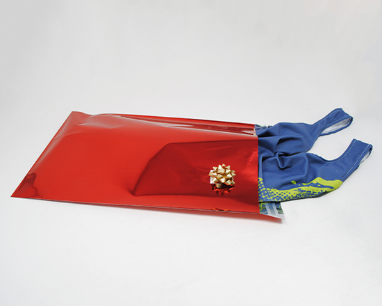 Confezione regalo rossa per costume personalizzato taglia S