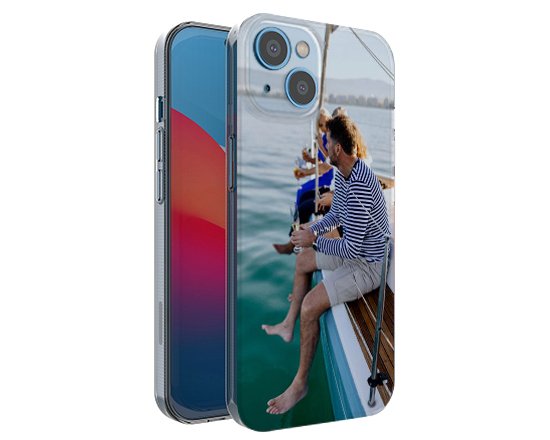 Cover iphone 15 plus con stampa coprente