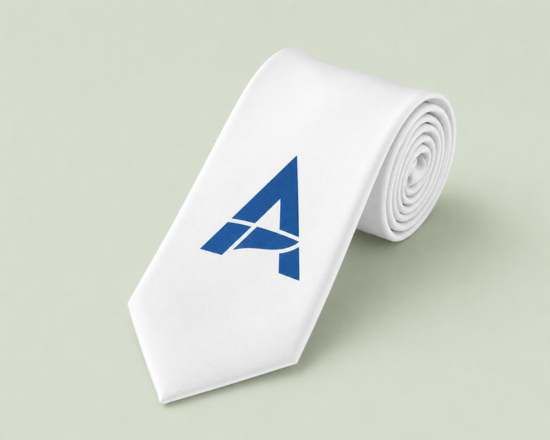 cravatta personalizzata con logo
