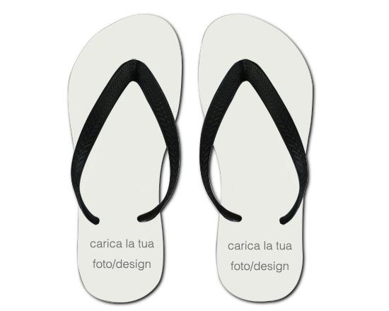 carica foto su infradito