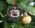 Cuore di Natale Shabby chic