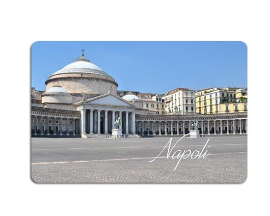 Tappeto personalizzato con foto Napoli
