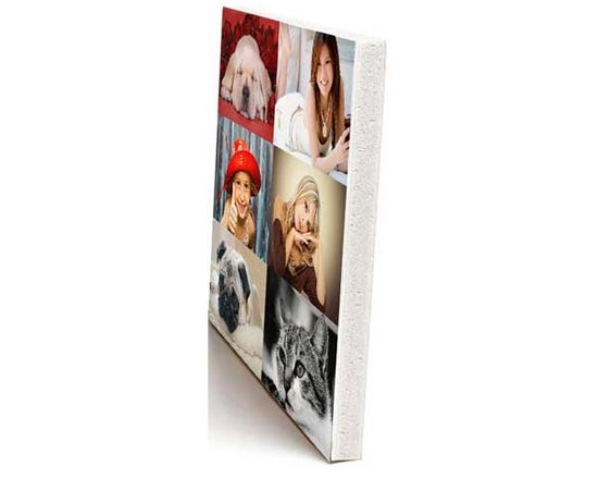 Pannello kapafix personalizzato con foto collage