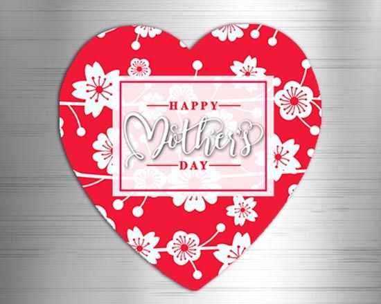 Calamita cuore masonite Mother's day