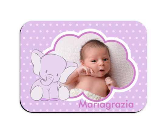 Calamita rettangolare con elefantino