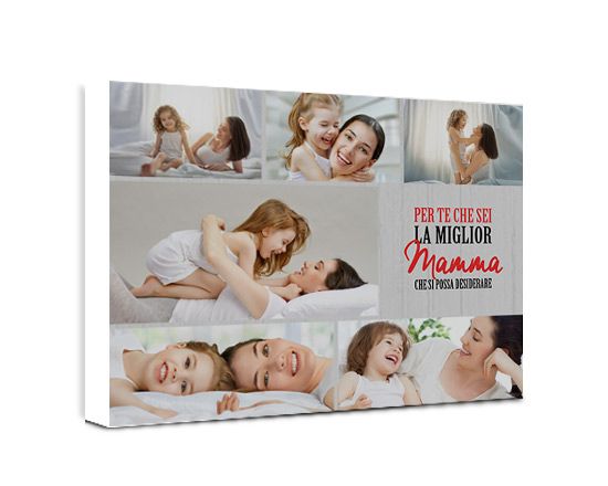 La grandiosa tela in struttura collage