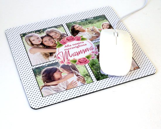 Crea il tappetino mouse collage