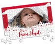 foto puzzle con grafica nel colore rosso