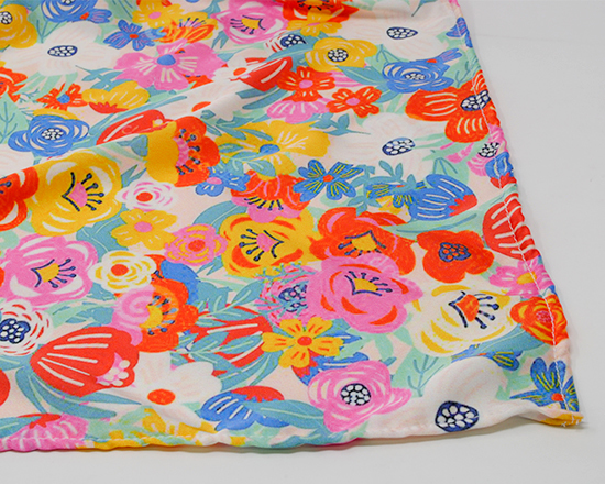 stampa in alta definizione su seta