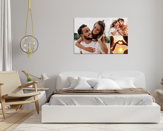 Stampa su pannello forex collage