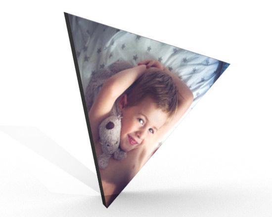 Triangolo in kapafix da personalizzare