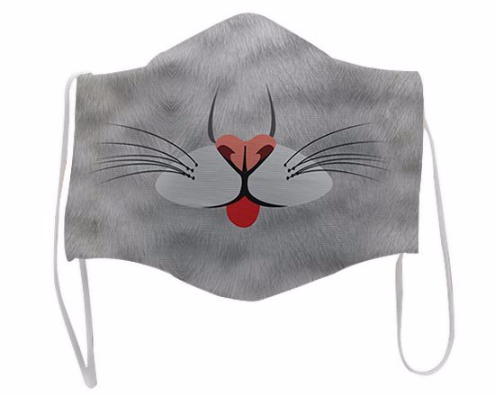 Mascherina viso Gatto