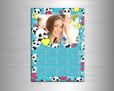 Calendario magnetico A3 Lovely panda