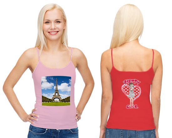 le tue foto su canotta