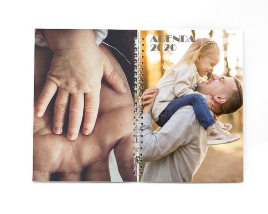 Agenda settimanale personalizzata con le tue foto sulla copertina