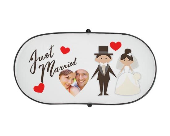 Parasole per Auto Grande Just Married