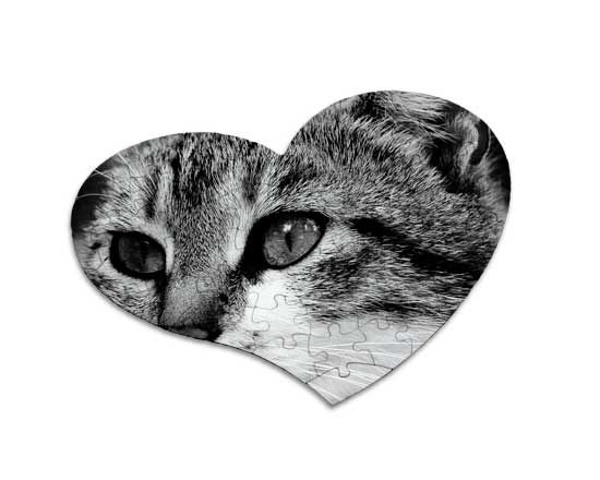 Puzzle magnetici, fa un regalo con il cuore!