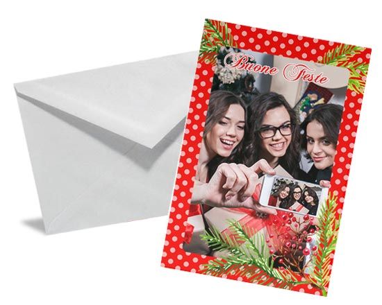 Scrivi i tuoi auguri sul biglietto personalizzato