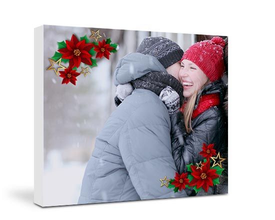 Stampa su tela Stelle di Natale