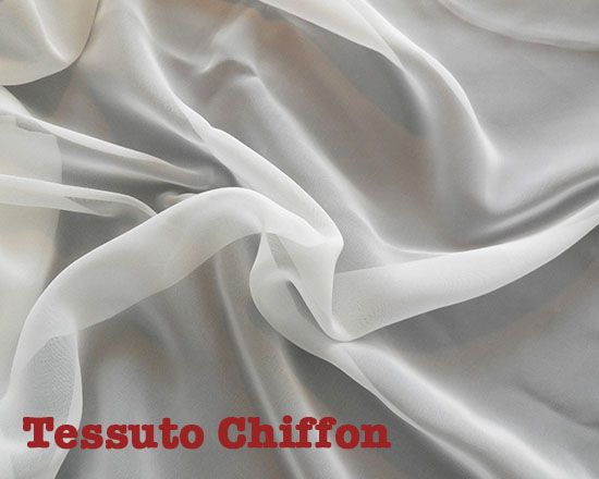 dettaglio tessuto chiffon