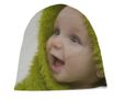 cappello in pile lungo personalizzato