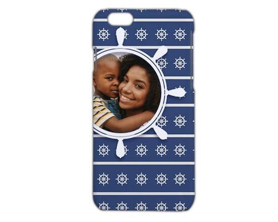 Cover iPhone 6 3D White helms