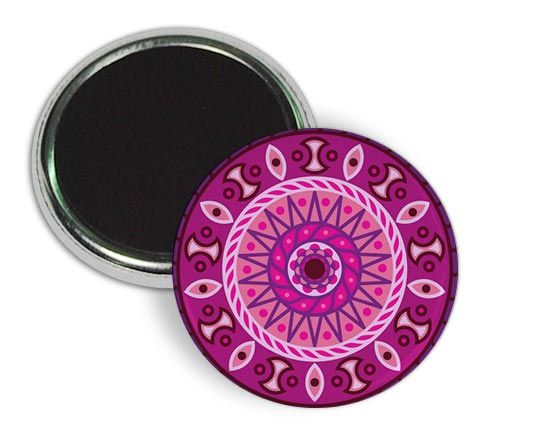 Magnete da frigo fucsia